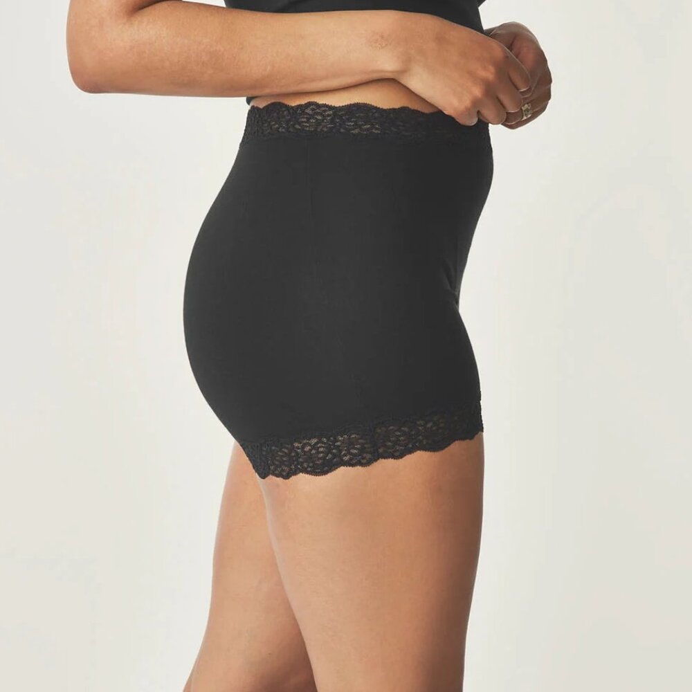 *NWT* Florence by Mills Lacy Cotton Shortie Black XL